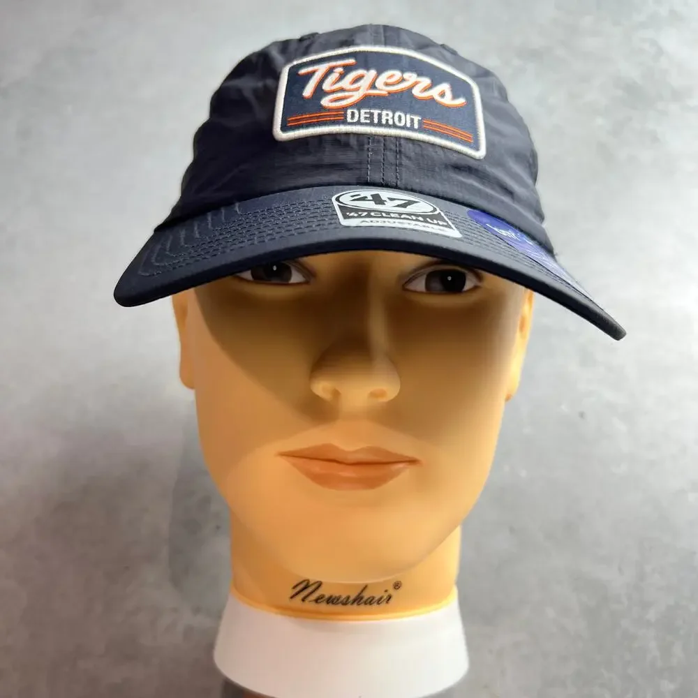 Detroit Tigers ’47 Clean Up Adjustable Blue Hat Brrr Cooling OSFA MLB NWT
